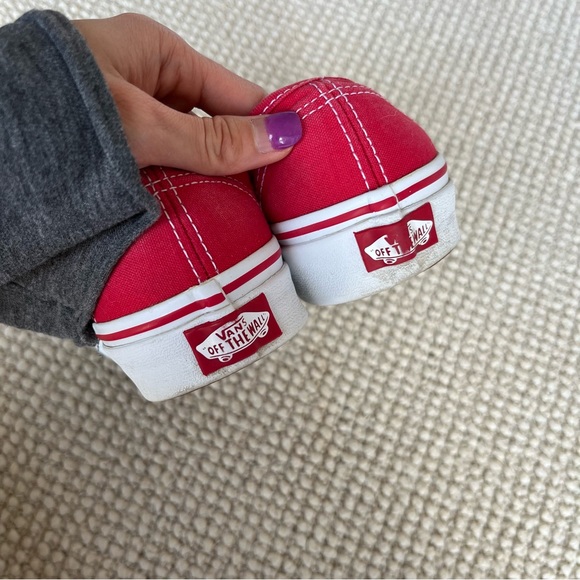 VANS Authentic Red EU 37, US 6.5, AU 6, UK 4 - Picture 3 of 5